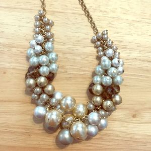 Lia Sophia bubble necklace - silver/gold